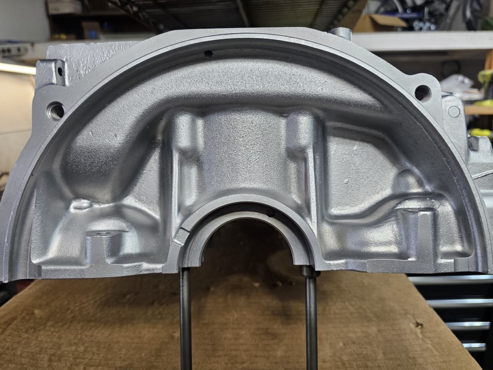 Bellhousing, main saddle clean