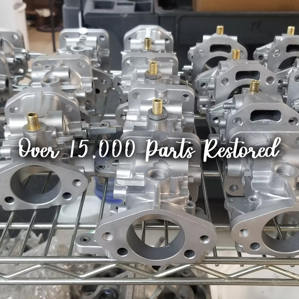 Carburetor bodies, batch run