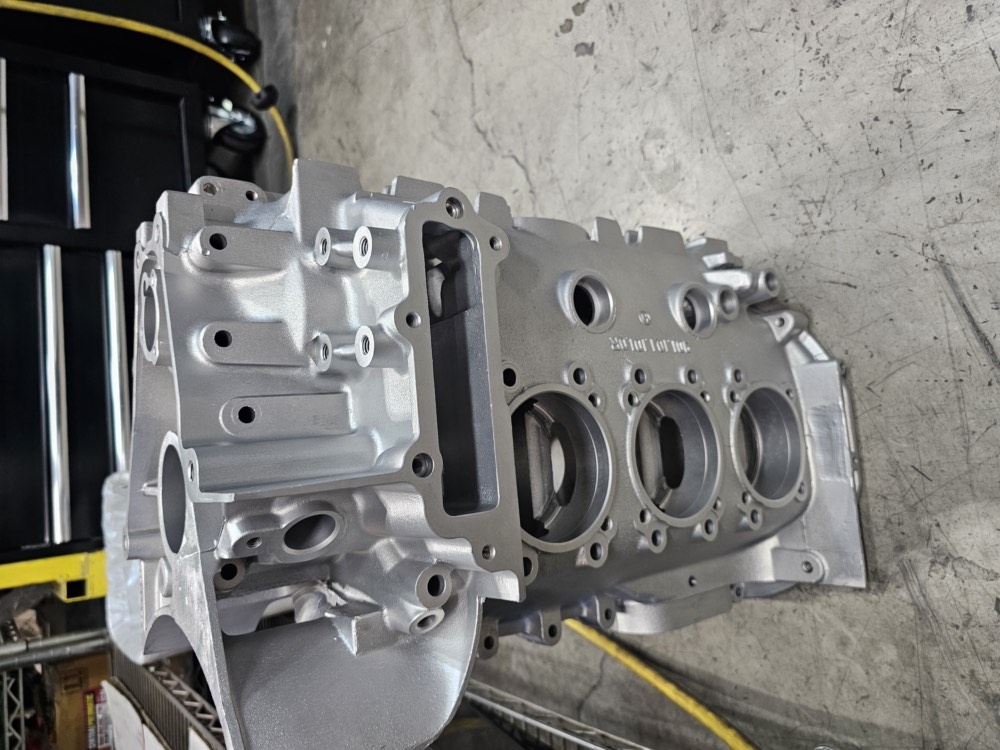 Crankcase, back on the floor clean